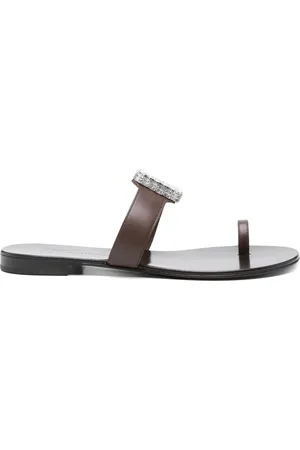 Giuseppe Zanotti Leather slides