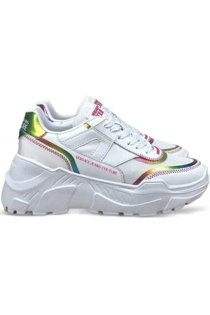 VERSACE Holographic-detail sneakers