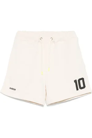 BARROW Number-print track shorts