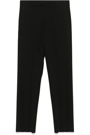 LARDINI Wool straight-leg trousers