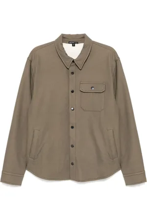 James Perse Sherpa lined shirt jacket
