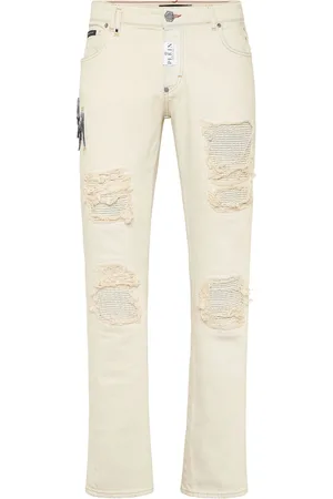 Philipp Plein Logo-patch jeans