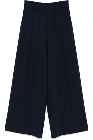 Patrizia Pepe Pleated wide-leg trousers