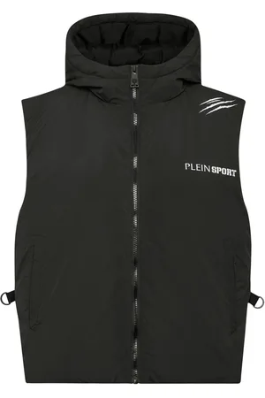Philipp Plein Scratch-print padded vest