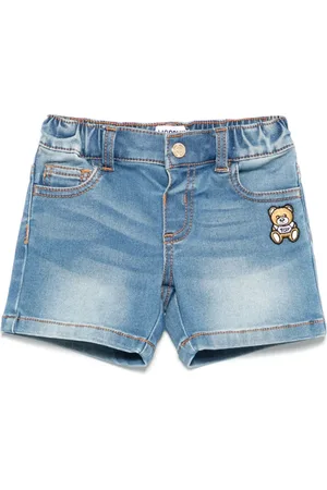 Moschino Teddy Bear denim shorts