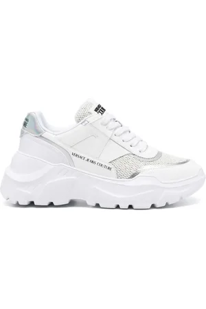 VERSACE Glitter sneakers