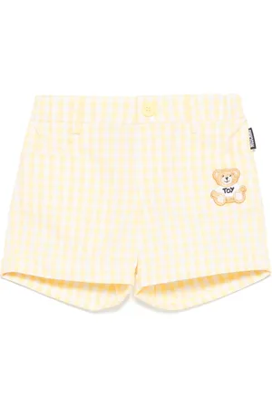 Moschino Gingham-print shorts