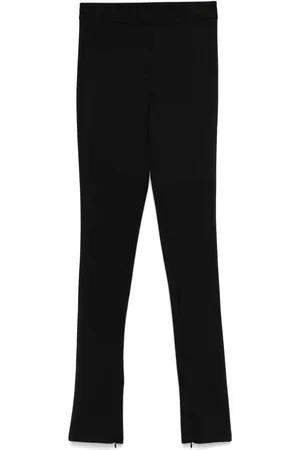 Patrizia Pepe Logo-plaque leggings