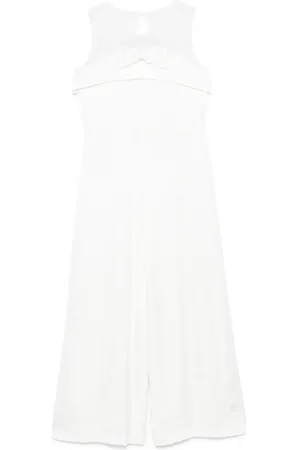 Abel & Lula Bow-detail jumpsuit