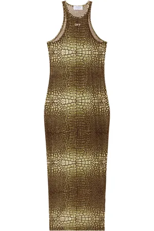 OFF-WHITE Croco dress