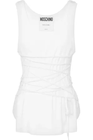 Moschino Logo-print top