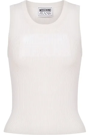 Moschino Ribbed tank top