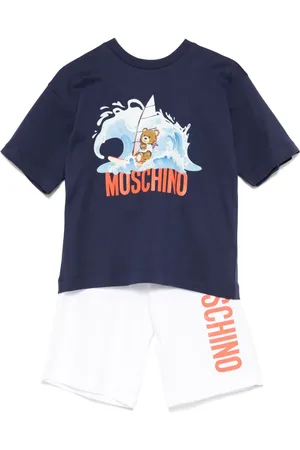 Moschino Logo-print shorts set