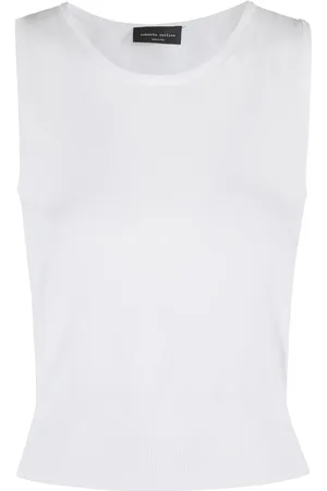 Roberto Collina Fine-knit tank top