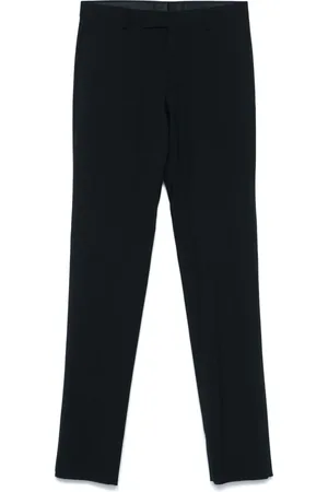 LARDINI Pressed-crease trousers