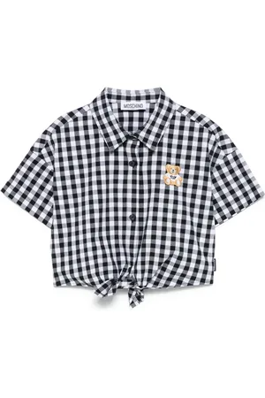 Moschino Gingham-check shirt