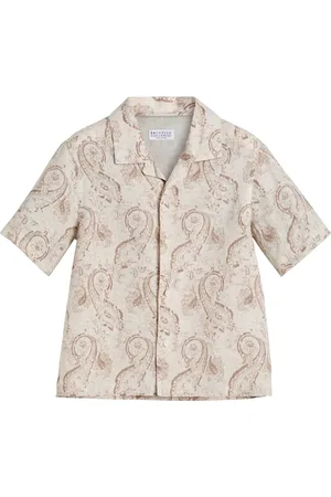Brunello Cucinelli Paisley-print shirt