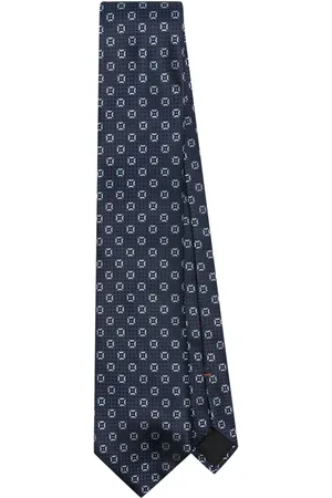 Ermenegildo Zegna Geometric-patterned tie