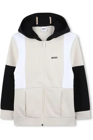 HUGO BOSS Colour-block hoodie