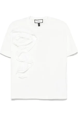 NISSA Floral-appliqu?? T-shirt