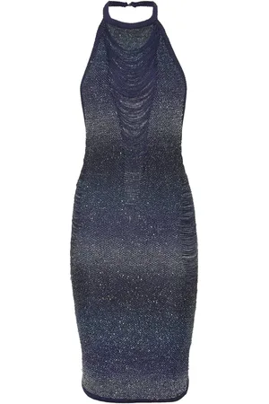 Philipp Plein Sequin-embellished mini dress