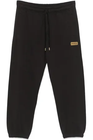 VERSACE Logo-plaque track pants