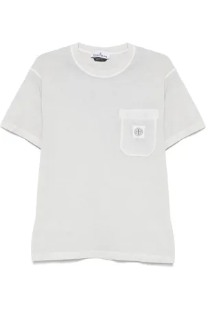 Stone Island Fissato-effect organic-cotton T-shirt