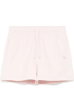 Maison Kitsuné Baby fox-patch sweatshorts