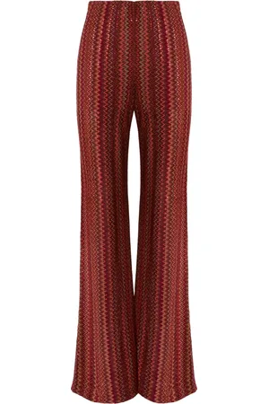 Missoni Zigzag flared trousers