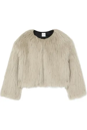 ST. JOHN Faux-fur jacket