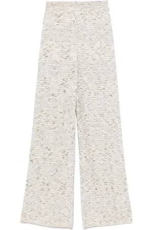 Missoni Sequinned flared trousers
