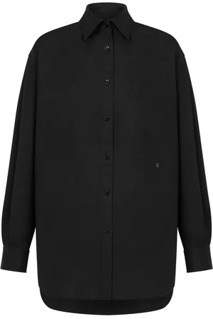 Moschino Logo-embroidered shirt
