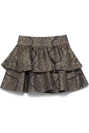 Etro Patterned-jacquard skirt