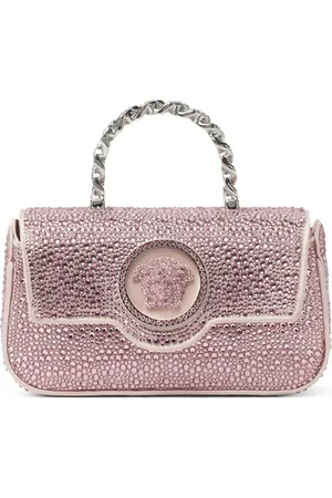 VERSACE La Medusa crystal mini bag