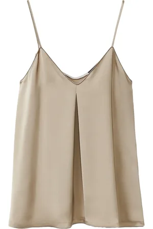Fabiana Filippi Pleat detailing tank top