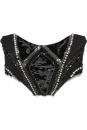 Patrizia Pepe Rhinestond top