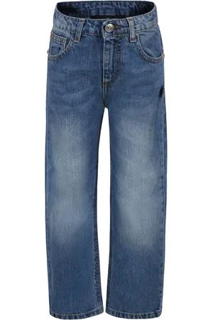 John Richmond Logo-appliqu?? jeans