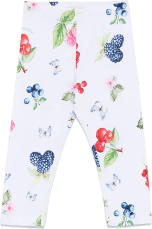 MONNALISA Frui-print leggings