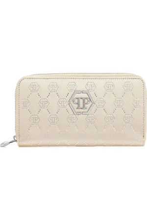 Philipp Plein Crystal-embellished wallet