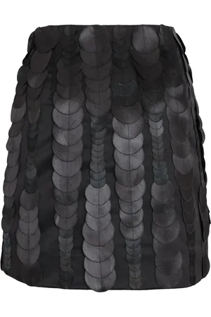 Gloria Coelho Circular-appliqu?? mini skirt