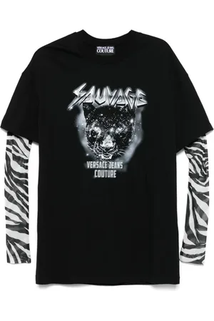 VERSACE Layered T-shirt