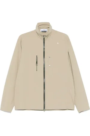 Stone Island Logo-embroidered shirt