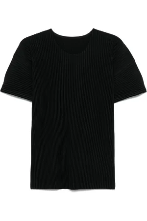 Issey Miyake Pliss??-effect T-shirt