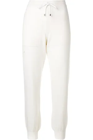 Barrie Drawstring cashmere track pants
