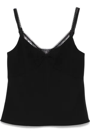 Vince Lace-trim top