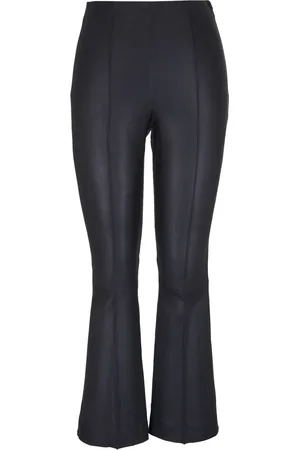 Vince Cropped leather trousers