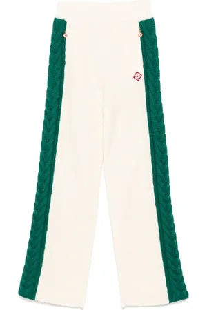 Casablanca Cable-knit trousers