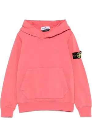 Stone Island Jersey-texture hoodie