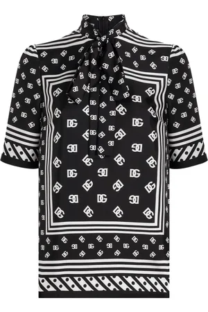 Dolce & Gabbana DG-print blouse