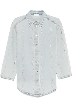 Sandro Rhinestoned shirt